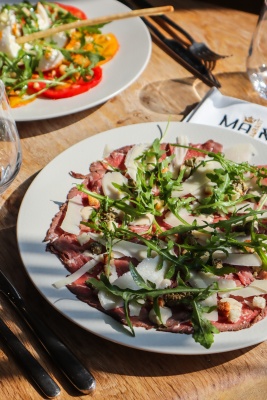 Carpaccio de boeuf